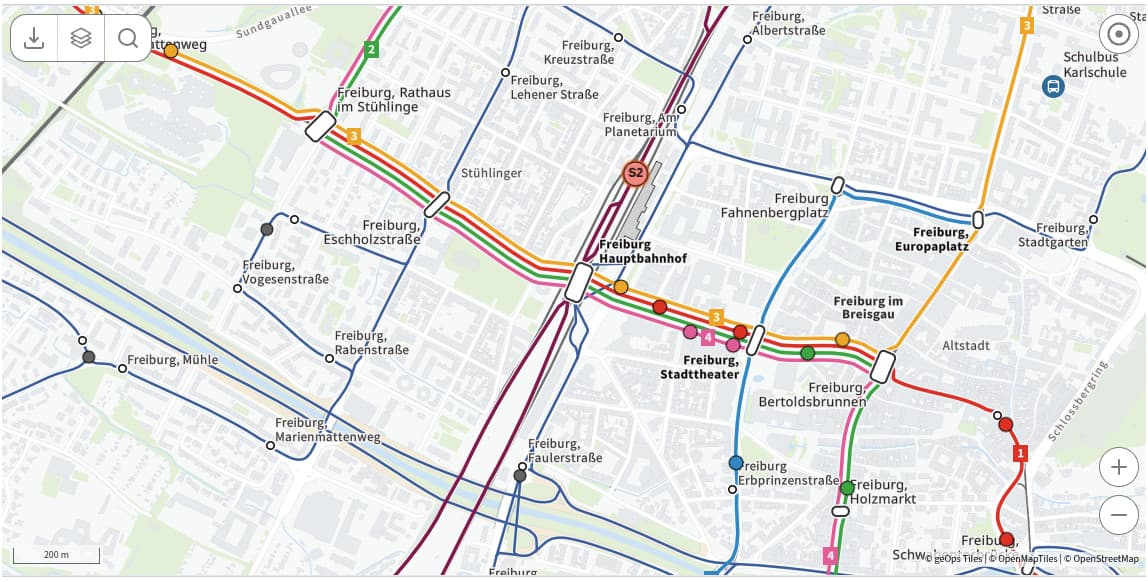 geOps application: RVF Netzplan geOps application: RVF Netzplan